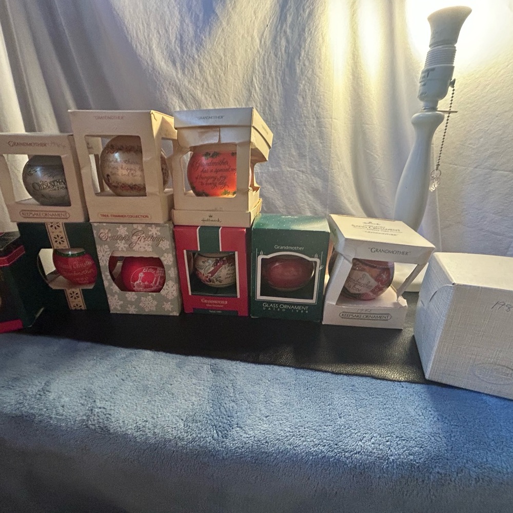 Assorted Christmas Ornaments Collection